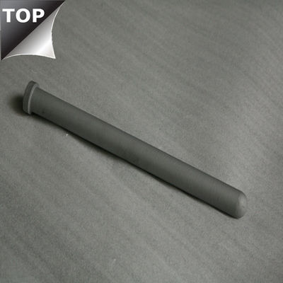 Good Tenacity Thermocouple Protective Thermowell Tube Silver And Grey Color