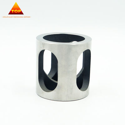 proses pengecoran investasiCobalt Based Alloy stellite Valve Seat Sisipan Suku Cadang Pompa Sumur Air