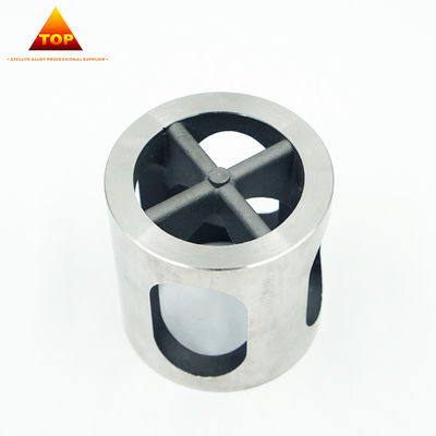 proses pengecoran investasiCobalt Based Alloy stellite Valve Seat Sisipan Suku Cadang Pompa Sumur Air