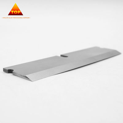 Serat Viscose Disesuaikan Cobalt Chrome Alloy Cutter Blade 180mm × 42mm × 4mm
